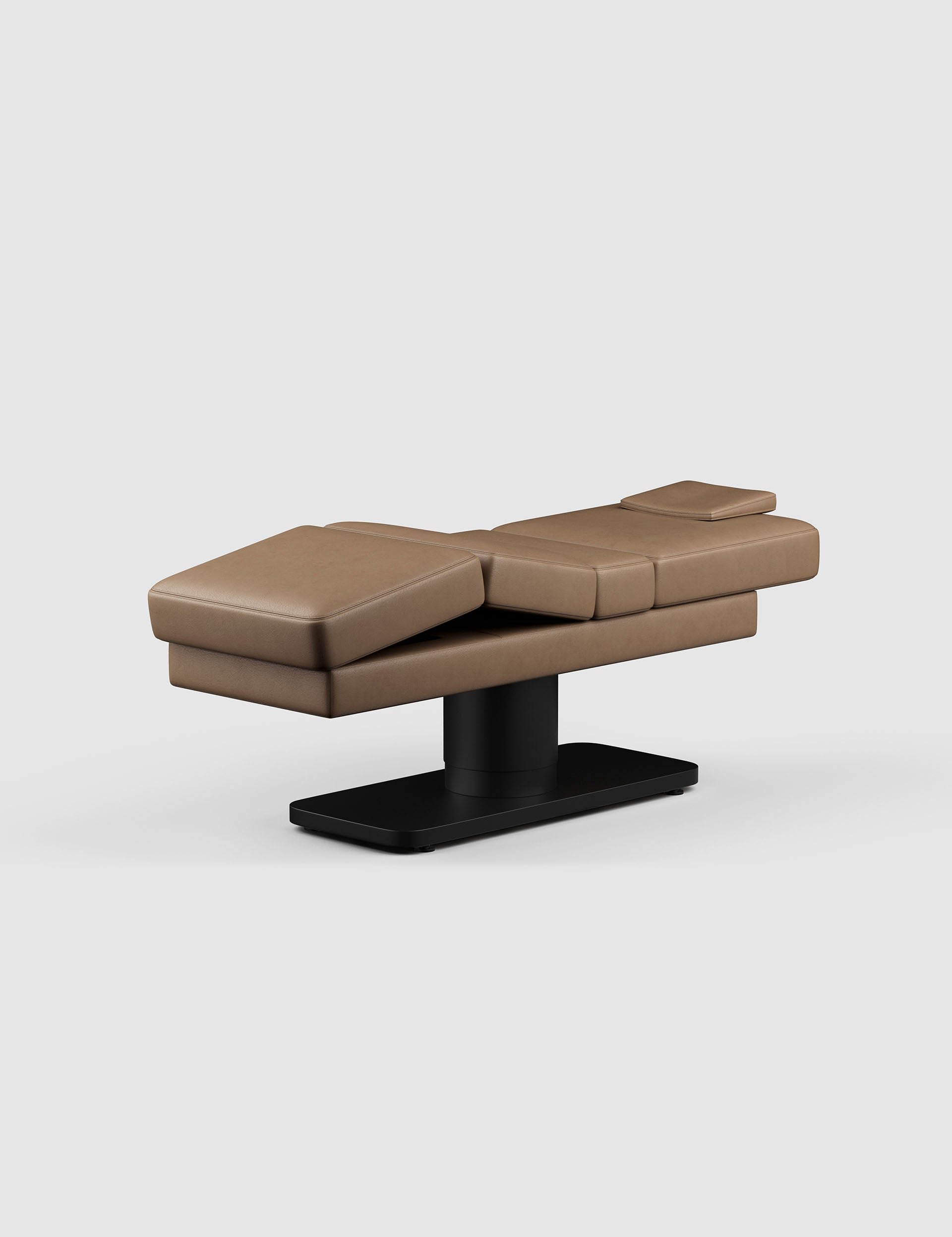 Oxford Full - Brow bed by Plush+Oak, Oxford Full- Lash bed by Plush+Oak, Oxford Full - PMU bed by Plush+Oak, #color_cappuccino