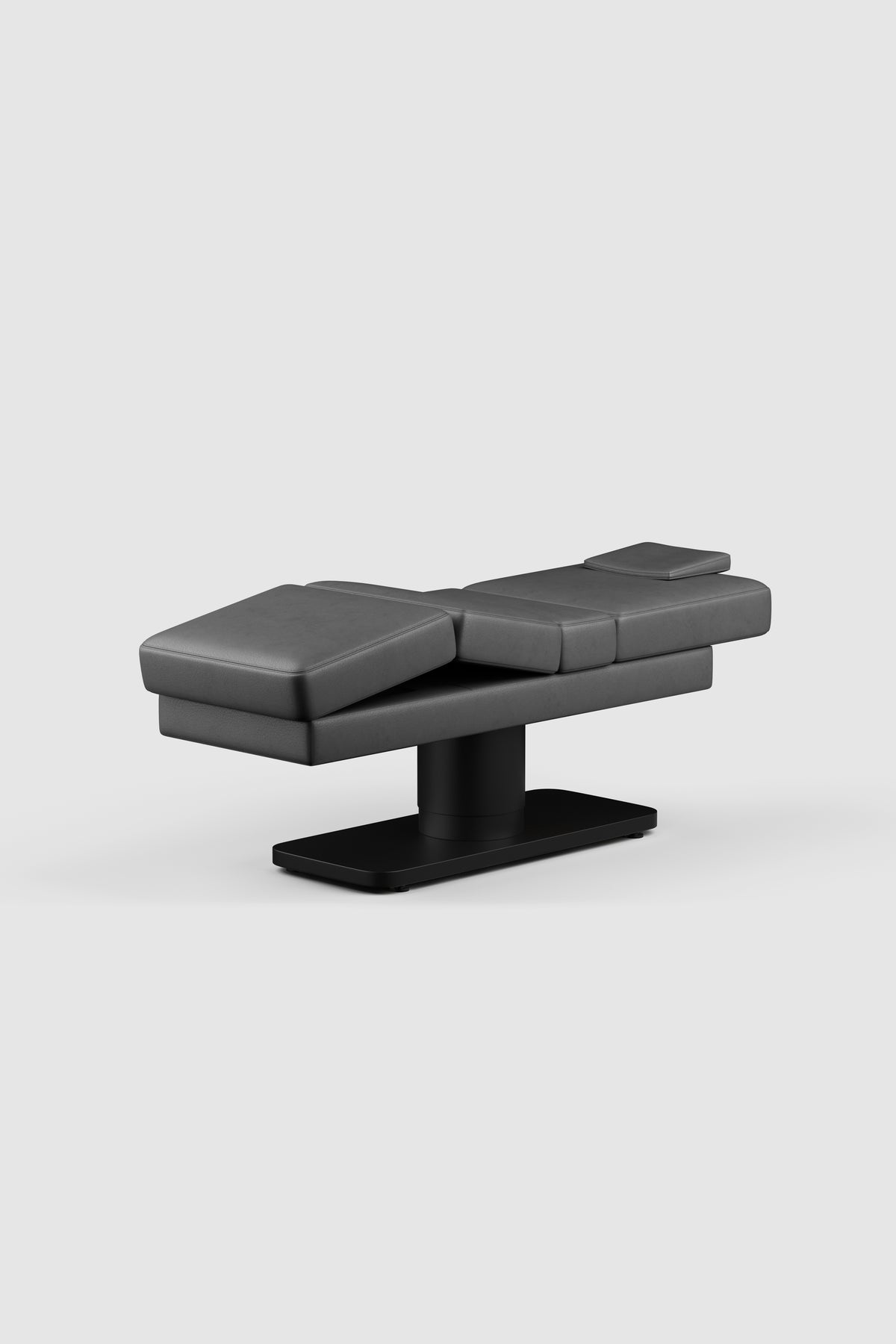 Oxford Full 3-Motor Electric Salon Bed® (Matte Black)