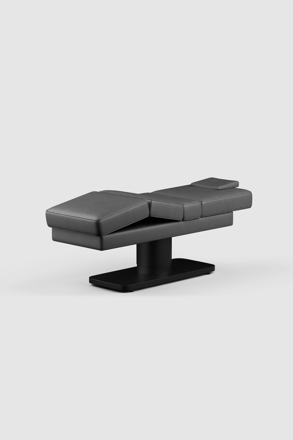 Oxford Full 3-Motor Electric Salon Bed® (Matte Black)